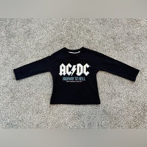 Zara AC/DC long sleeve